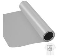 Rouleau Vinyle Thermocollant, 30,5 x 506cm Flex Thermocollant pour Tissus, pour Cricut Machine de Découpe Silhouette, Tissus, Motifs DIY