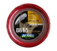 Bobine Badminton YONEX BG-65 Ti Red (200 MTS)