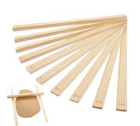 Rouleaux | 10 pièces 5 tailles Kit de guidage polymère en bois - Outils en céramique - Pour la fabrication, les ferrures, la cuisine, la maison, Noël, la boulangerie,