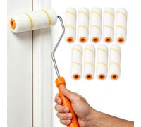 Rouleaux À Peindre Maison 10 Manchons en microfibre avec poignée