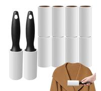 Rouleaux Adhésifs Poils Animaux | Décolleur de Peluches et Poils,600 Feuilles Adhesives Outil de Nettoyage pour Canape Literie Voiture Tapis Sol Chien Chat