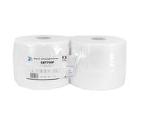 Rouleaux bobine papier blanc absorbant essuie mains pure cellulose 1000 feuille