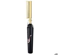 Rouleaux Chauffants Bigoudis Chauffants Coiffure Electromenager - ATELIX - Peigne chauffant perruque 2 en 1 3 niveaux de températu