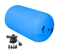Rouleaux d'air Tapis d'entraînement roulant pour entraîneur de support de | Barrel De Gymnastique Avec Pompe Pour Gym, Yoga, Exercices D'équilibre, Intérieur, Cheerleading, Danse Et Fitness