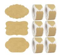 Rouleaux d'autocollants - Autocollants en papier - Autocollants pour bocaux alimentaires | Pour sacs, boîtes, cartes de vœux, artisanat, journal, bouteille, bocal alimentaire, maison, bureau, dossiers