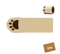 Rouleaux d'autocollants en papier kraft pour scellement de chat, 120 feuilles/rouleau, étiquettes autocollantes inscriptibles pour emballage cadeau, scellage d'enveloppe, étiquetage de bouteilles