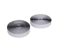 Rouleaux de bande auto-agrippante, noir, autocollant, jeu de 2 pièces 20 mm x 5 m