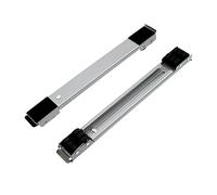 Rouleaux de base pour appareils lourds, roulettes mobiles, réglables pour appareils lourds avec frein pour machine à laver, réfrigérateur, lave-vaisselle, sèche-linge (gris)