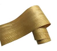 rouleaux de bois, Rouleau de placage bois 0,2 mm jaune doré, 2 pièces, for la réparation et la restauration de meubles et d'armoires