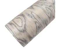 rouleaux de bois, Rouleau de placage bois 250 cm x 55 cm, épaisseur 0,25-0,45 mm, multicolore(Grey,0.45mm-250cm-55cm)