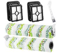 Rouleaux de brosse multi-surfaces pour animaux domestiques 2788 et filtres d'aspirateur de rechange pour aspirateurs Bissell CrossWave Max 2554 2554A 2590 2593 2596, CrossWave HydroSteam 35151 3515