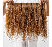 Rouleaux De Chaume De Palmier Artificiel,Artificiel Tuile De Chaume,Synthétique Toit De Chaume,Fausse Paille Décorative Pour Hawaïen Parasol Jardin(H,1Pcs)