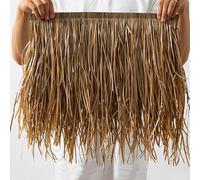 Rouleaux De Chaume De Palmier Artificiel,Artificiel Tuile De Chaume,Synthétique Toit De Chaume,Fausse Paille Décorative Pour Hawaïen Parasol Jardin(A,18Pcs)