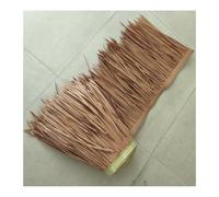 Rouleaux De Chaume En Palmier Synthétique Rouleau De Tuiles De Toit En Chaume Gazebo Décoration De Toit En Chaume Faux Panneau De Chaume En Paille(Yellow f,0.5x6m/1.64X19.7ft)