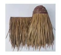 Rouleaux De Chaume En Palmier Synthétique Rouleau Tuiles Toit Gazebo Décoration Toit Faux Panneau Paille Palapa Tiki Bar Toit(Yellow c,0.5x20m/1.64X65.6ft)