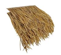 Rouleaux de chaume synthétique, Tuiles multicolores de chaume de paille de simulation de PVC de PE 3/6/8/10/30 pièces for le patio de jardin de barre de Tiki(A,30pcs)