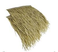 Rouleaux de chaume synthétique, Tuiles multicolores de chaume de paille de simulation de PVC de PE 3/6/8/10/30 pièces for le patio de jardin de barre de Tiki(B,30pcs)