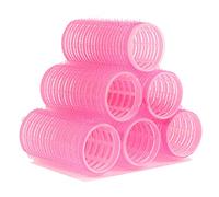 Rouleaux de Cheveux Self Grip, Hair Tools Pack de 6 Rouleaux pour Cheveux,Coiffure Bigoudis DIY Curling,Tool pour Salon Coiffeur Coiffure,40mm(couleur aléatoire)