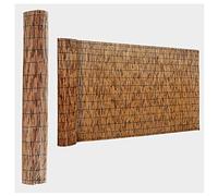 Rouleaux de clôture en bambou pour terrasse, jardin et piscine - 100 cm x 800 cm (3,3 pi x 26 pieds) décoration de jardin