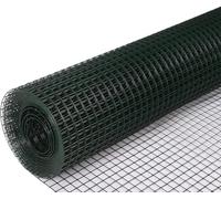 Rouleaux de clôture en fil de fer barbelé enduit de PVC de 3 cm, 1,2 x 18 m, clôture d'extérieur multi-usage pour la sécurité et la protection