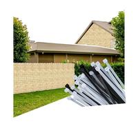 Rouleaux de clôture pour jardin, clôture décorative d'extérieur pour jardin, porche, piscine et mur. Disponible en tailles de 0,6 m, 0,9 m, 1,2 m, 1,5 m de hauteur (R9, 125 x 1000 cm)