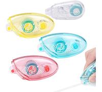 Rouleaux De Colle Double Face,4pcs Roller Colle Avce Des Points,Ruban Adhésif Double Face Transparent Jetable Pour La Fabrication De Cartes De Bricolage,Diy Manuel Et Le Scrapbooking