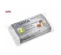 Rouleaux de conservation sous vide - Laica - VT3514 - 15X300CM - Blanc - 2 pièces