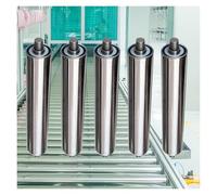 Rouleaux de convoyeur de rechange en acier inoxydable à monter soi-même - Lot de 5 for scies circulaires et supports de rouleaux, longueurs de 300 à 700 mm(L900MMxDia50MM)