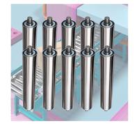 Rouleaux de convoyeur robustes en acier inoxydable de 5 cm (2 pouces), lot de 5, 10 ou 20 rouleaux de rechange for usage industriel et domestique.(10packxL700MM)