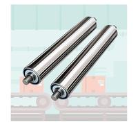 Rouleaux de convoyeur Robustes en Acier Inoxydable galvanisé - 2 Rouleaux à Ressort à Pression pour Supports de Rouleaux de 4 à 40 Pouces - Pièces de Rechange pour Un Support et Une Stabilit