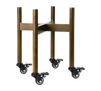 Rouleaux de Fleurs avec Roues - Scooters de Mobiles avec Roues, Augmentation des Supports de Pot à Fleurs pour Une Utilisation intérieure et extérieure | Couvoirs de avec Rouleaux