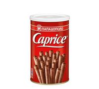 Rouleaux de gaufrettes Caprice à la crème de noisettes et de cacao