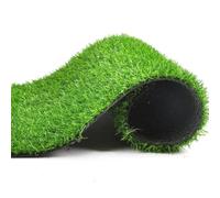 Rouleaux de gazon artificiel, tapis de pelouse synthétique avec trous de drainage, tapis respectueux des animaux de compagnie pour une utilisation en intérieur/extérieur