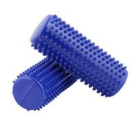 Rouleaux de Massage CanDo 6,5 x 16 cm Bleus (Paire) - Rouleaux de Massage à Picots pour Soulagement Musculaire, Thérapie des Fascias et Physiothérapie/Ergothérapie