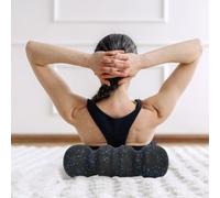 Rouleaux De Mousse - Rouleaux En Mousse De Haute Densité De 45x15 Cm | Long Rouleau De Yoga Pour Le Fitness | Masseur De Conception Des Vagues Pour Les Jambes Du Cou Arrière Piets D'armes, Accessoire