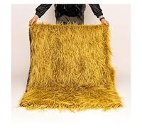 Rouleaux de paille de palmier artificiel, chaume d'herbe synthétique, carreaux de paille simulée pour tonnelle de jardin, durable et réaliste, 0,5 x 1 m