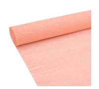 Rouleaux de Papier Crépon Rouleau de papier crépon coloré 15 couleurs 250 x 25 cm, froissé for origami, décoration florale, emballage cadeau, pliage, artisanat(Champagne)