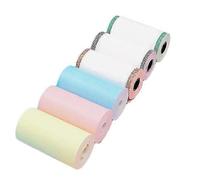 Rouleaux de papier thermique 57x30 mm pour mini-imprimante PeriPage A6, papier pour reçus
