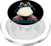 Rouleaux de Pingouin avec Style pour Un Moment Amusant PopSockets PopGrip pour MagSafe