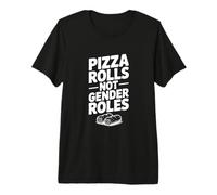 Rouleaux de Pizza Pas de rôles de Genre Humour Gourmand drôle T-Shirt Haut de Gamme