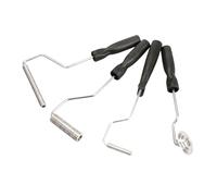 Rouleaux de plastification portables en alliage d'aluminium et fibre de verre pour une réduction efficace des bulles d'air dans les réparations de bain et de bateaux en fibre de verre