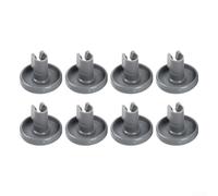 Rouleaux de rechange en plastique ABS 40 mm pour panier inférieur | Compatible avec Electrolux pour AEG, correspond à la pièce 50286965004, convient aux modèles ZDF551 ZDF221, matériau ABS
