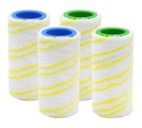 Rouleaux de Rechange - Kärcher - Lot de 4 - Microfibre - Lavable - Durable
