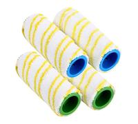Rouleaux De Rechange,Pièces détachées,Remplacement des Rouleaux Pour Kärcher FC7 FC5 FC3D FC3,Jaune, 4pcs Accessoires