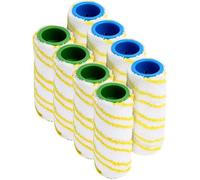 Rouleaux De Rechange,Remplacement des Rouleaux Pour Kärcher FC7 FC5 FC3D FC3,Jaune, 8 PCS