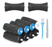 Rouleaux de Recharge pour Râpe Pied Électrique - 3 Rugosités Différentes, Pierre Ponce Échangeable - Pour Pédicure à Domicile