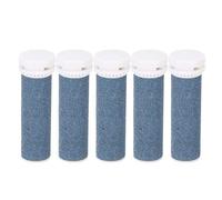 Rouleaux de Remplacement, 5pcs Remplacement Extra Grossiers pour le Dissolvant Callosités Soin des Pieds Lime électronique Rugueux Compatible Rechange Les rouleaux remplacement