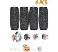 Rouleaux De Remplacement - Scholl - Velvet Smooth Express Pedi - 4pcs - Extra Rugueux - Wet & Dry