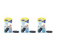 Rouleaux de Remplacement - SCHOLL - Velvet Smooth - Grain Extra Exfoliant - Lot de 3 - Kit de 2 Rouleaux