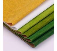 Rouleaux de tapis de paysage en herbe pour décoration de table de wargaming, modélisme, aménagement paysager, table de sable, travaux manuels et construction de base de diorama (vert, 50 x 50 cm)